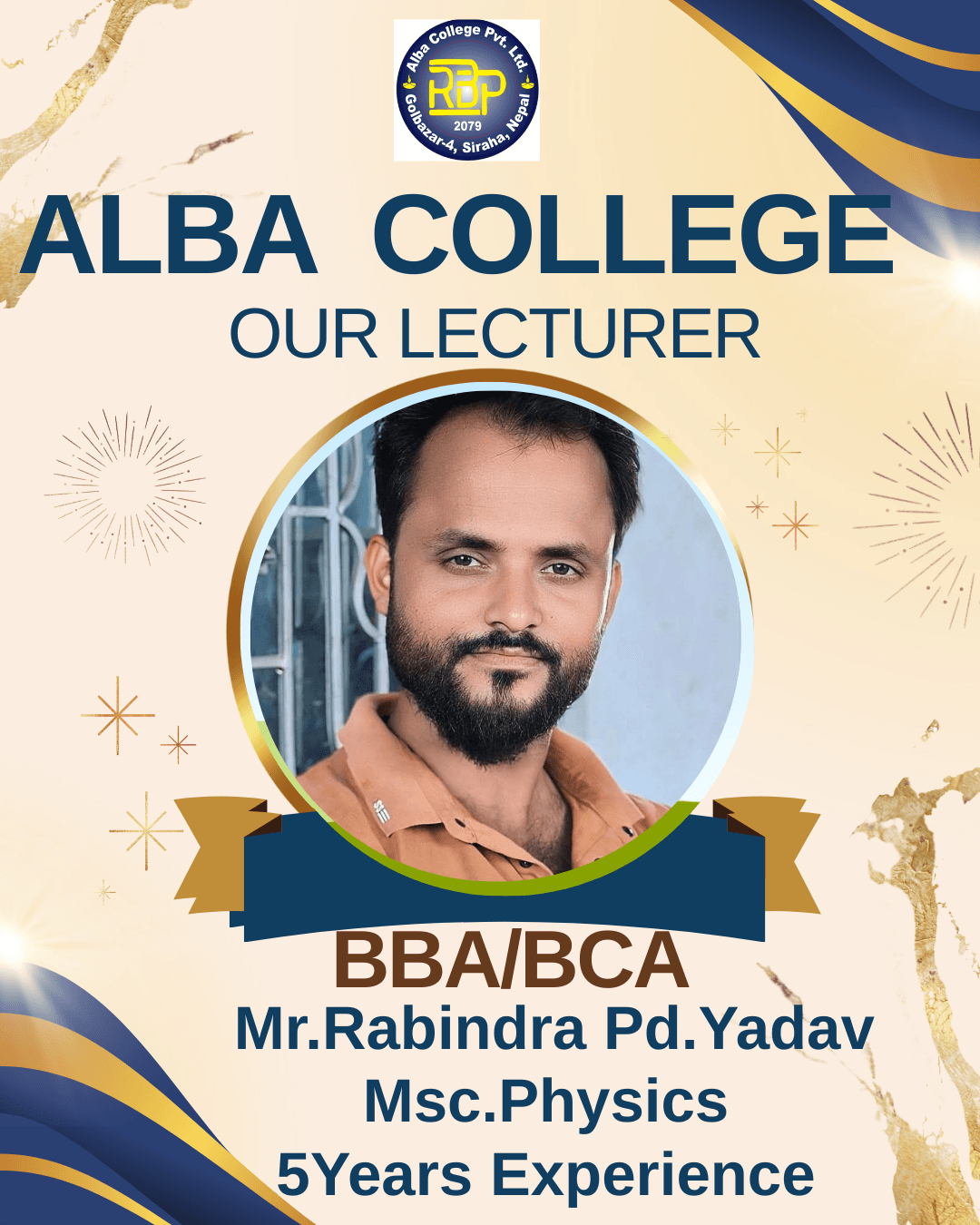 Mr. Rabindra Pd. Yadav